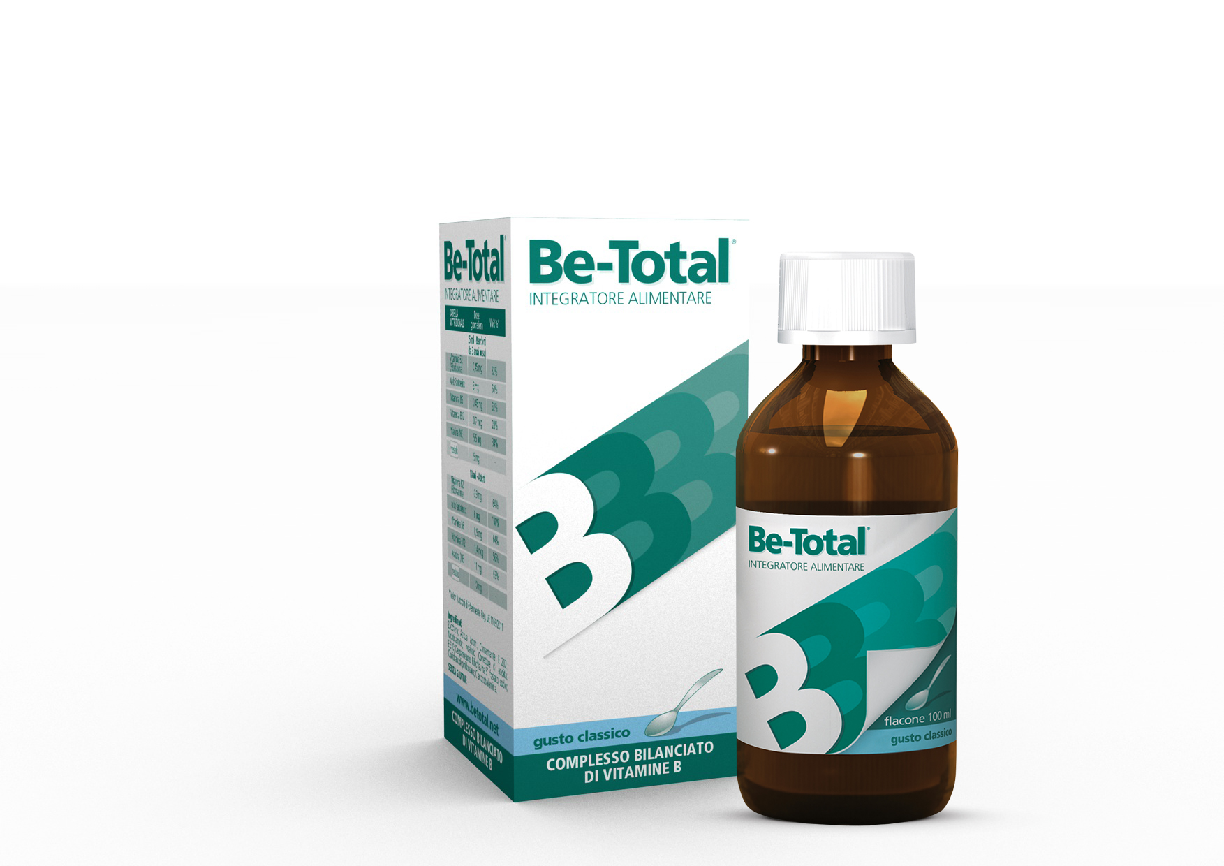 

Be Total Sciroppo Gusto Classico Integratore Alimentare 100ml